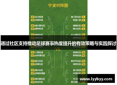 通过社区支持推动足球赛事热度提升的有效策略与实践探讨